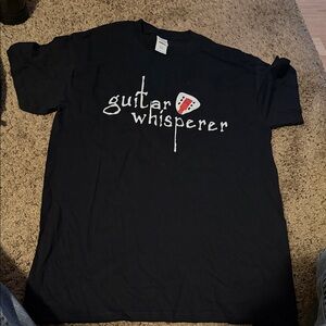 Guitar Whisperer Black Short Sleeve Tee
